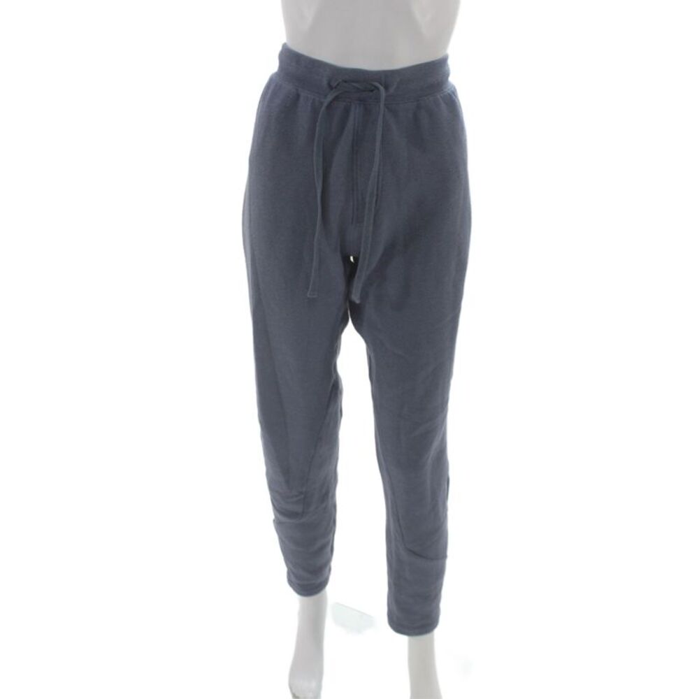 Alo Unisex Jogger Pants Blue Drawstring Athleisure Size L